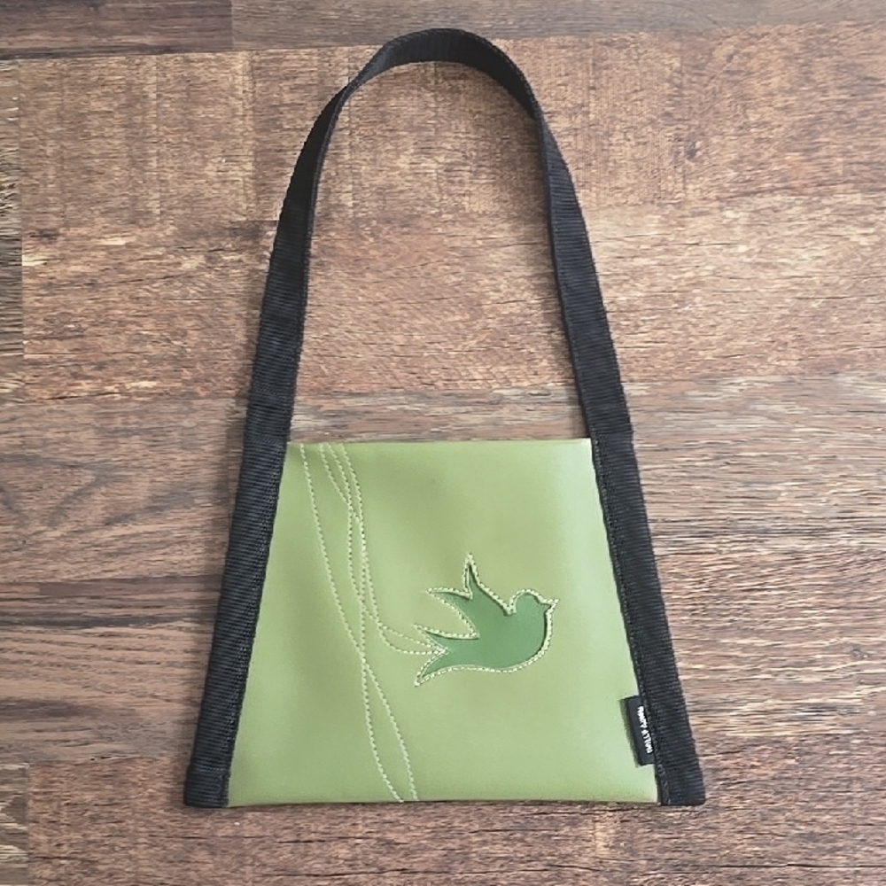 Green Leather Shoulder Bag